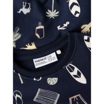 NAME IT Sweatshirt Pjerome Navy Blazer